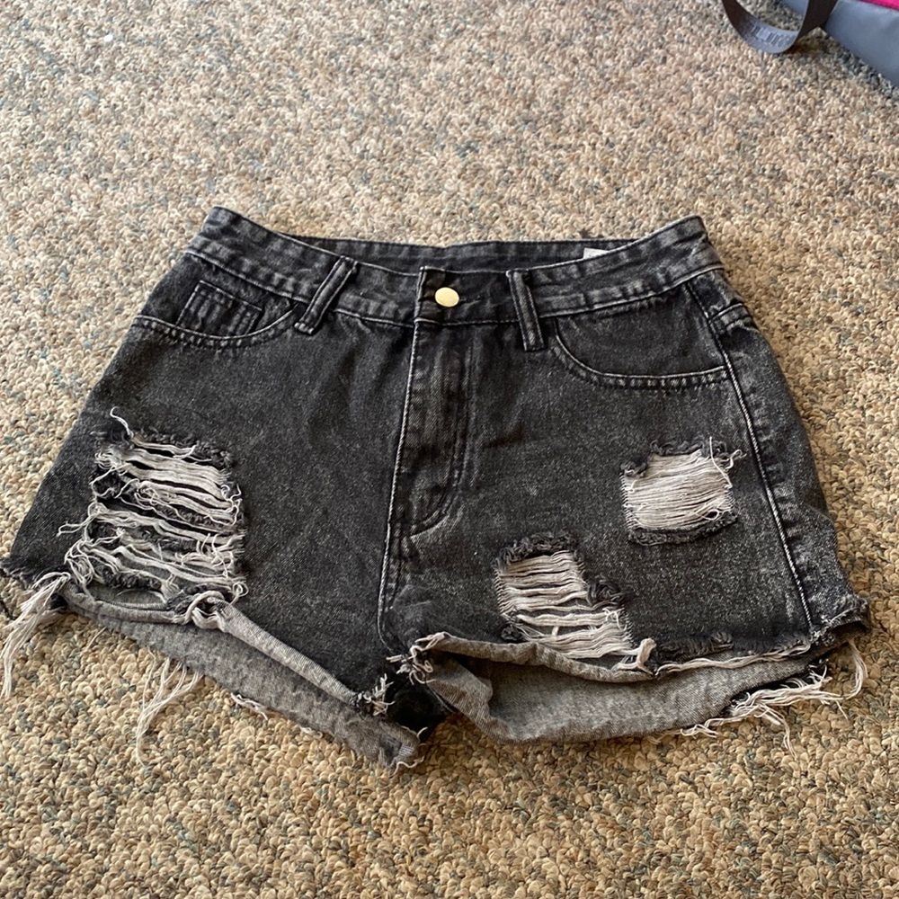 Black shorts